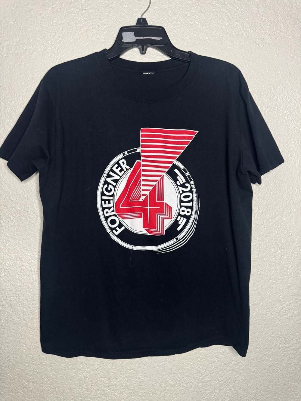 Foreigner Band  T-Shirt Australia New Zealand 2018 Tour Concert. RARE!